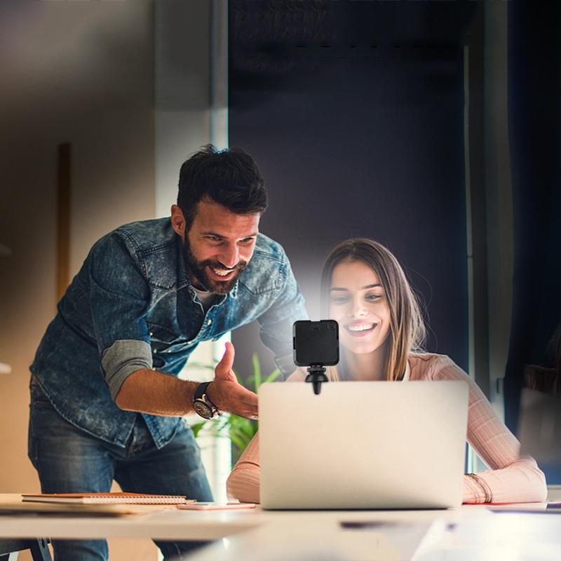 Portable 64-led Video Conference Laptop Light - Clip + Tripod Set