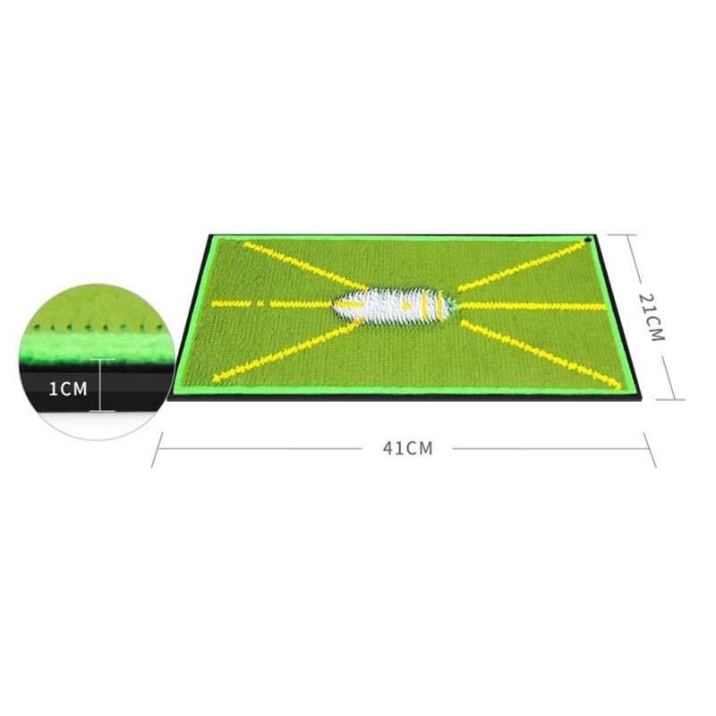 Golf Batting Pad Swing Practitioner Beads Training Cushion No Balls