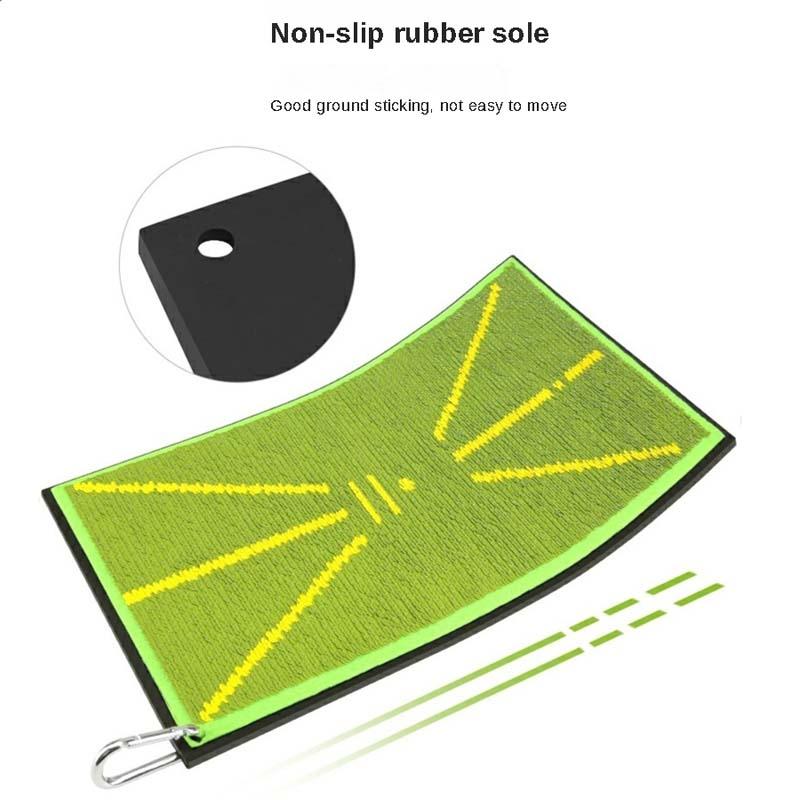 Golf Batting Pad Swing Practitioner Beads Training Cushion No Balls