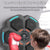 Adjustable 9-Speed Bluetooth Music Boxing Machine With Lights - Black - Light Gray