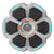 Adjustable 9-Speed Bluetooth Music Boxing Machine With Lights - Black - Light Gray
