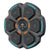 Adjustable 9-Speed Bluetooth Music Boxing Machine With Lights - Black - Light Gray