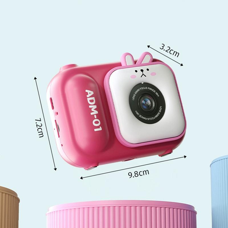 48Mp Dual Lens Kids Digital Camera With 2.4 Ips Screen And 32Gb Tf Card - Blue Fox - Without Tf Card Blue Fox