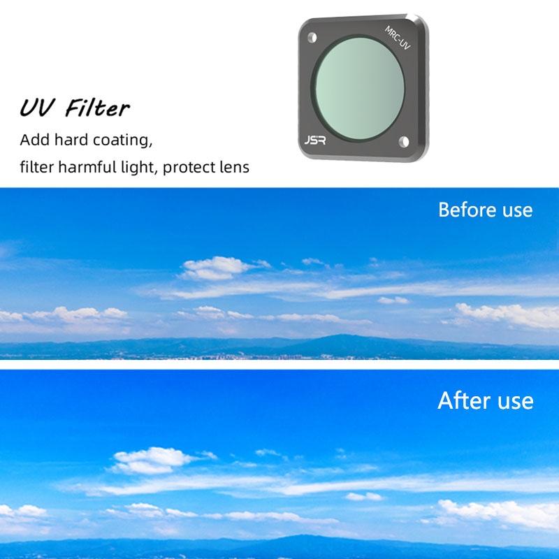 Dji Action 2 with Action Camera Filters - Cpl Style