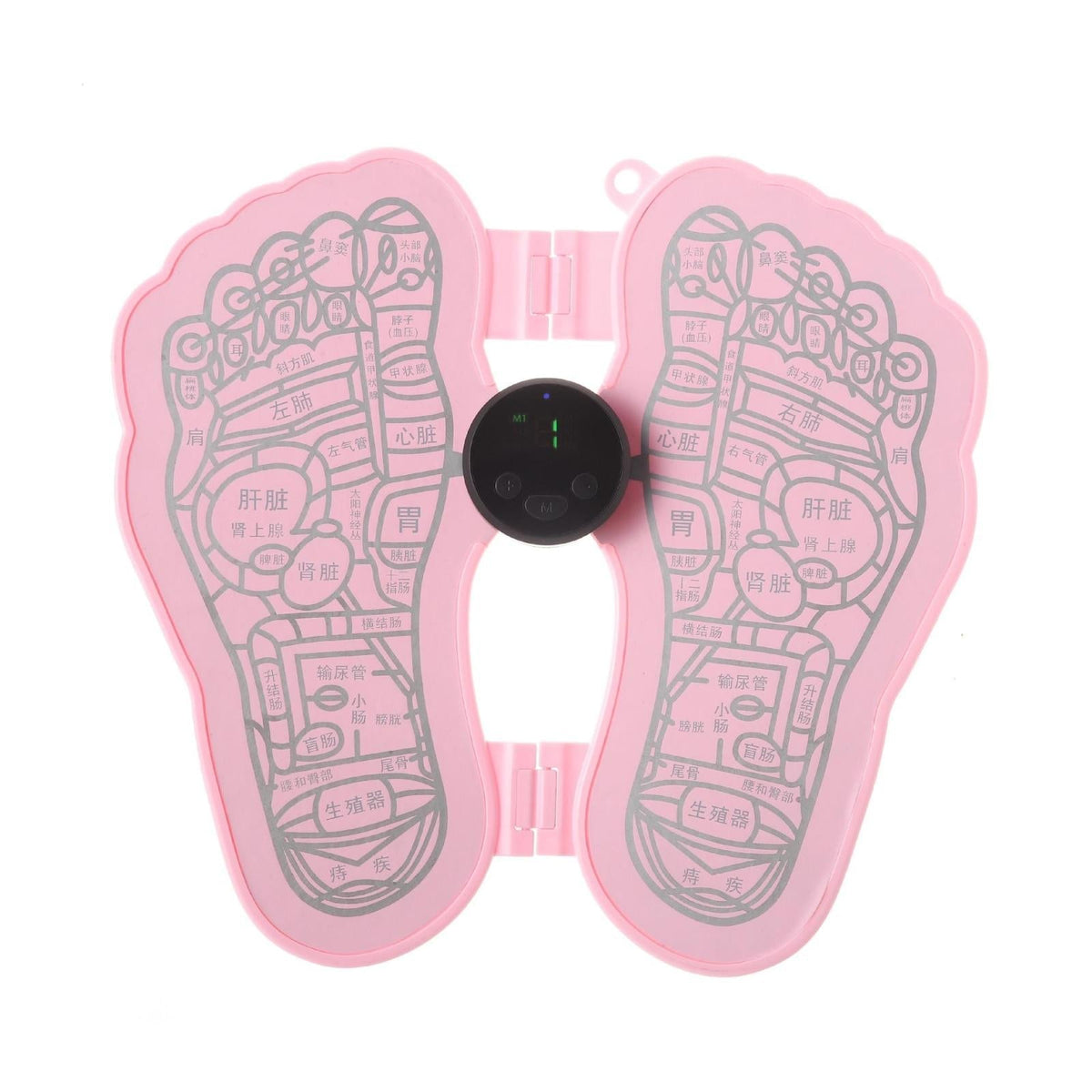 Portable Elderly Foot Massager Pink Battery