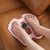 Portable Elderly Foot Massager Pink Battery