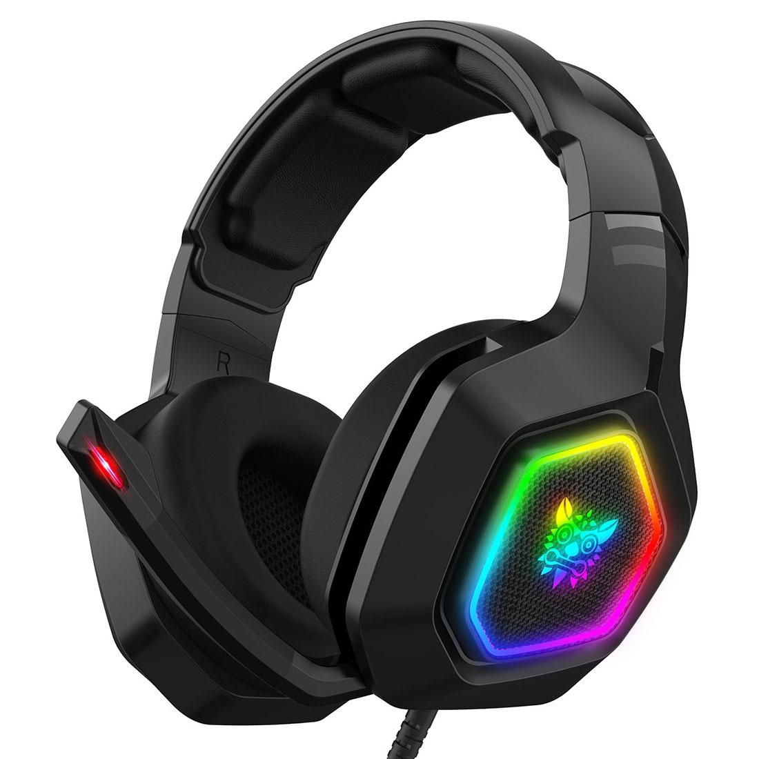 Rgb Led Gaming Headset With Wired Connection