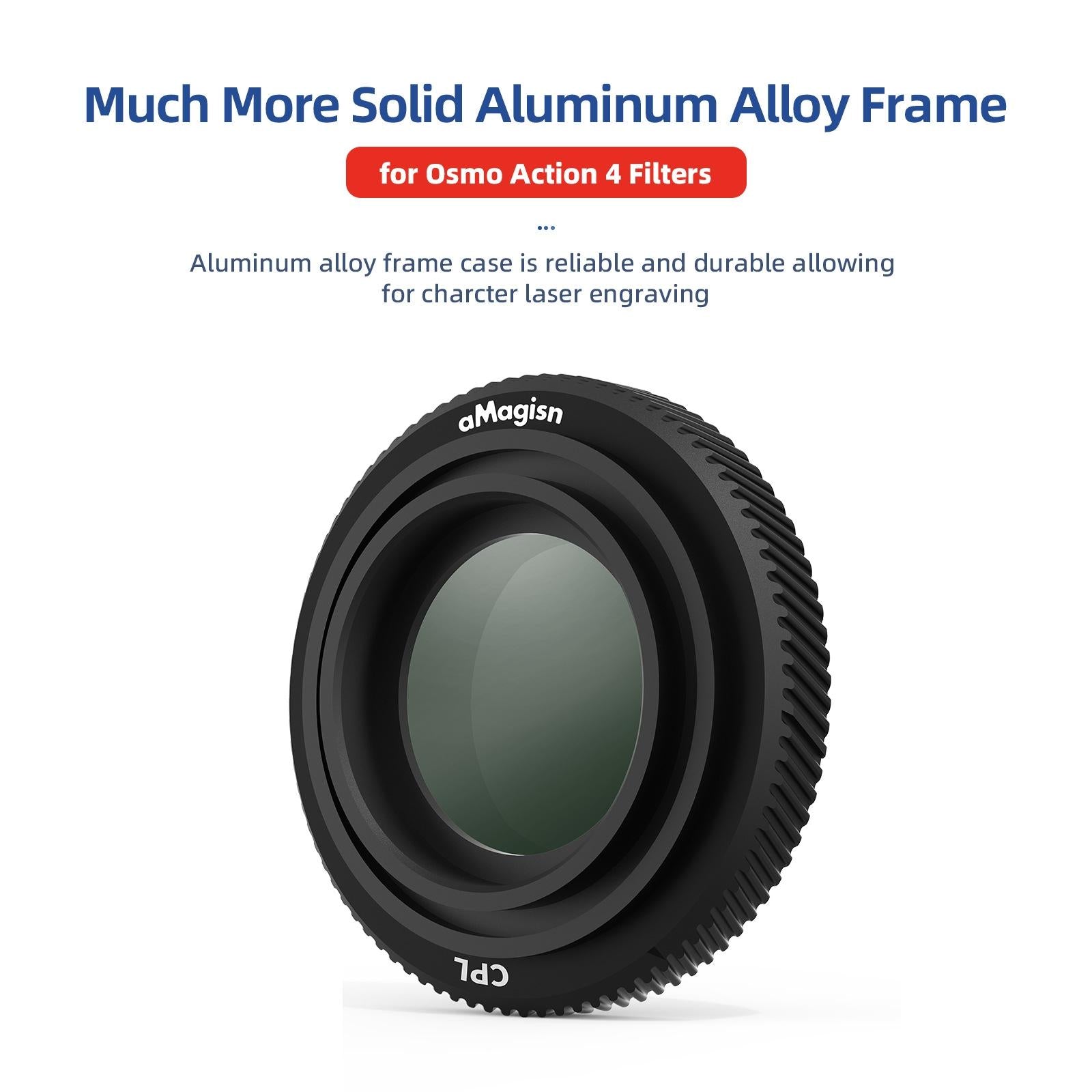 Waterproof Filter for Dji Action 4 Sports Camera - Cpl - Cpl