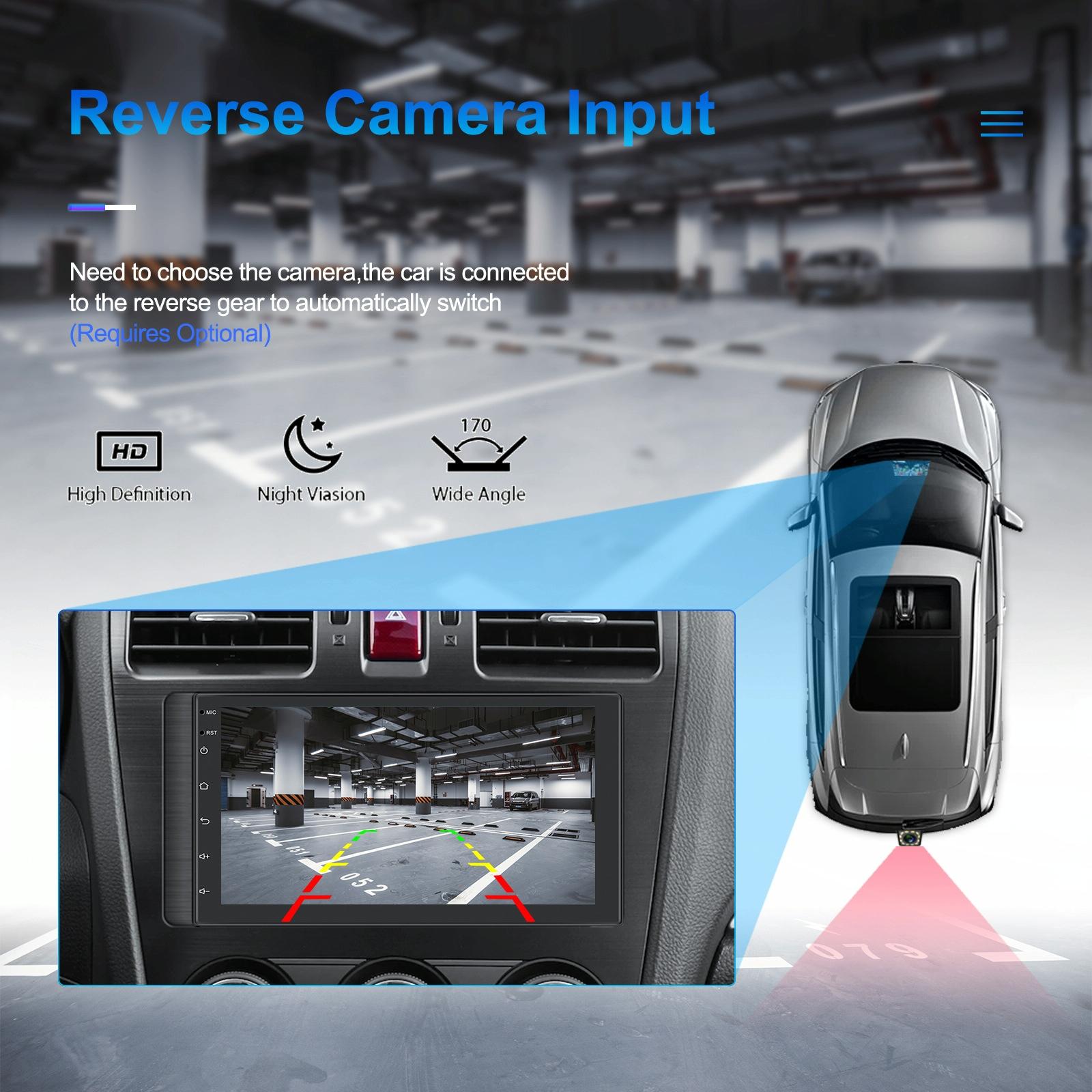7 Inch Android 11 Carplay Navigation Player + Ahd Camera
