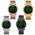 Men Electronic Sports Watch - Versatile Steel Belt - Gold