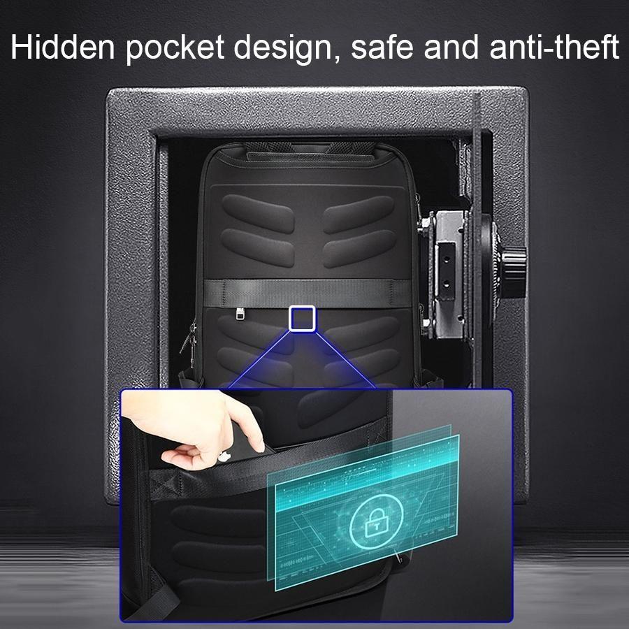 Waterproof Laptop Backpack With Usb Port - Outdoor Expansion