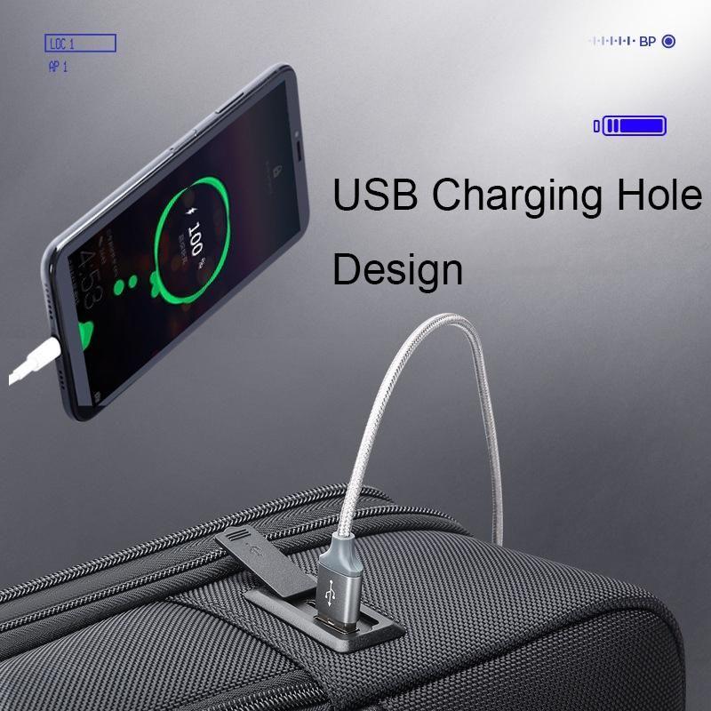 Waterproof Laptop Backpack With Usb Port - Outdoor Expansion