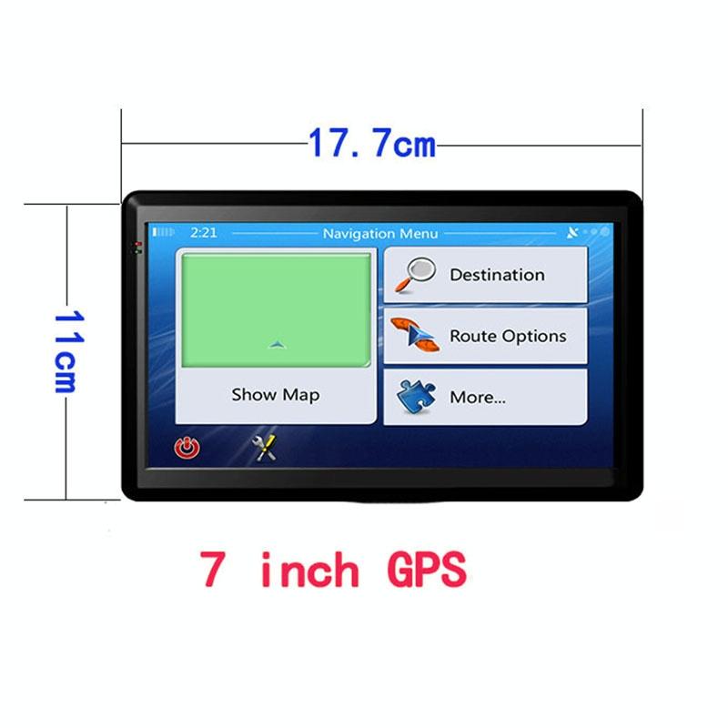 7 Inch Car Gps Navigator - 8G + 256M Capacitive Screen - High Configuration - Australia Map