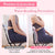 Blue Lumbar Massager For Spinal Stretching And Relaxation - Colour Matching Blue
