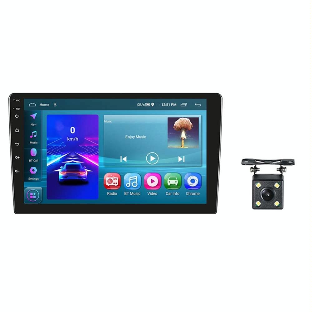 10 Inch Car Android Navigation Screen With Carplay - 2 + 64G Standard + 4Lights Camera