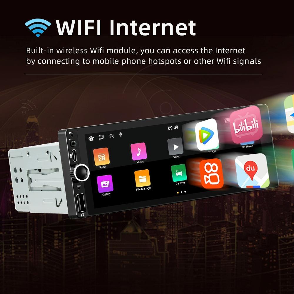 Universal Bluetooth Car Radio With Android Navigation - 1 + 32G Memory - 2 + 32G