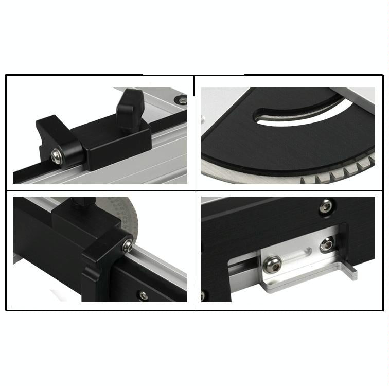 Table Saw Measuring Tool - Woodworking Pusher Slide Ruler