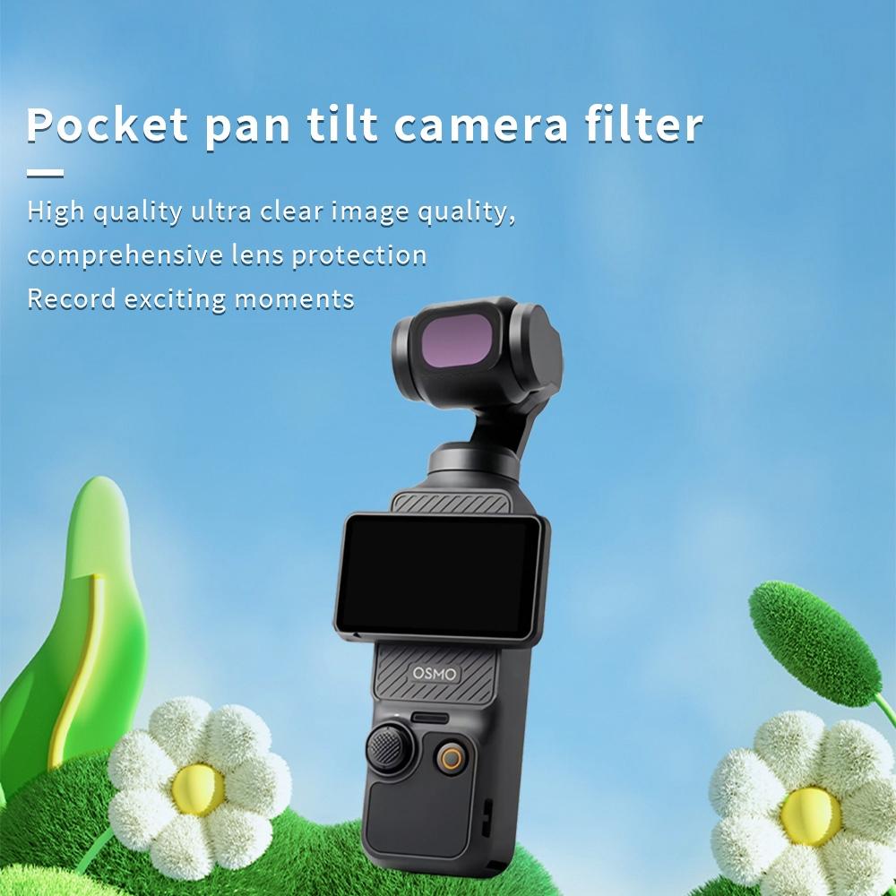 Zb Camera Lens Filter for Dji Pocket 3 - Streak Drawing - Streak Drawing Gold