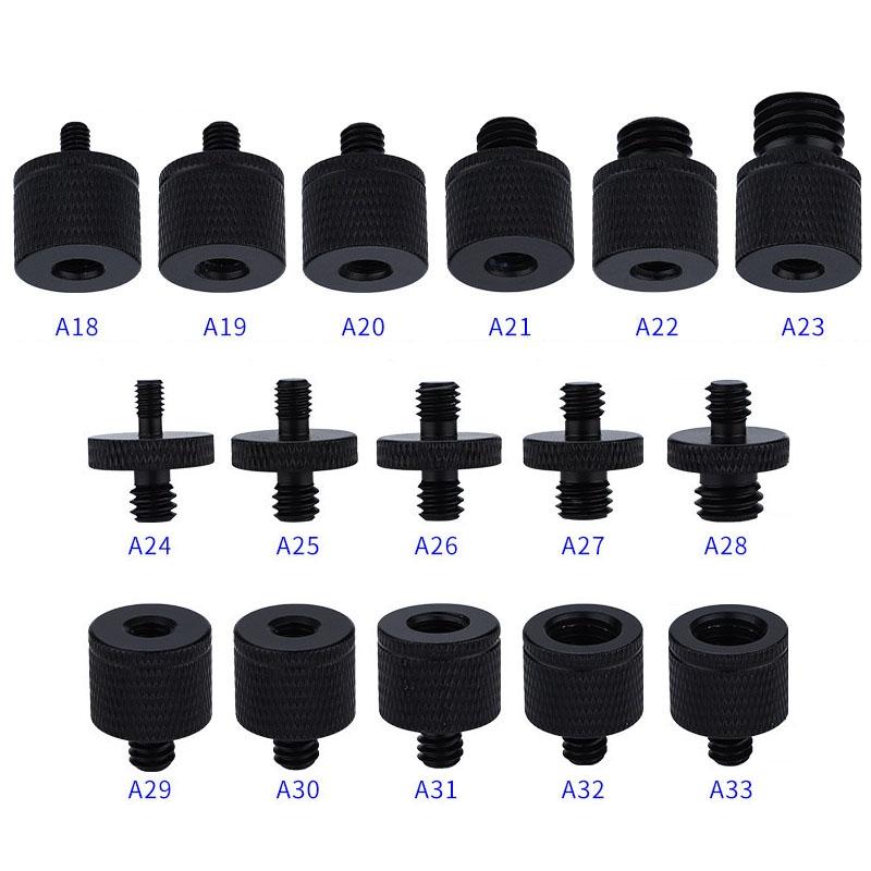 4-Piece A29 M4 To 1 / 4 Male Screw Adapter Set