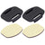 2 Flat Surface Mounts + 2 Adhesive Stickers for Action Cameras - Jaws Flex Clamp for Gopro Hero12