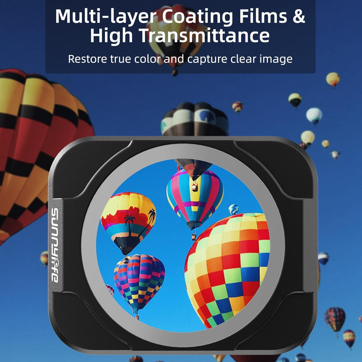 4-in-1 Lens Filter for Dji Air 2s Mcuv Cpl Nd4 Nd8