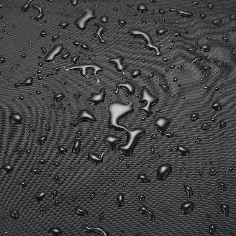 Waterproof 210d Oxford Cloth Cover for Outdoor Furniture Set - Protects from Uv Dust and Rain - 213 x 132 x 74cm - Black