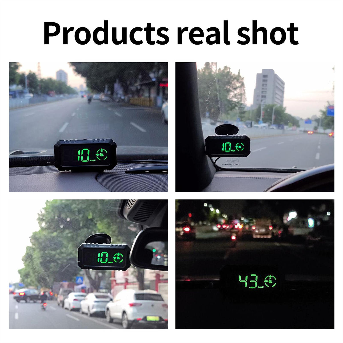 Digital Car Head Up Display Over Speed Alarm Gps Hud