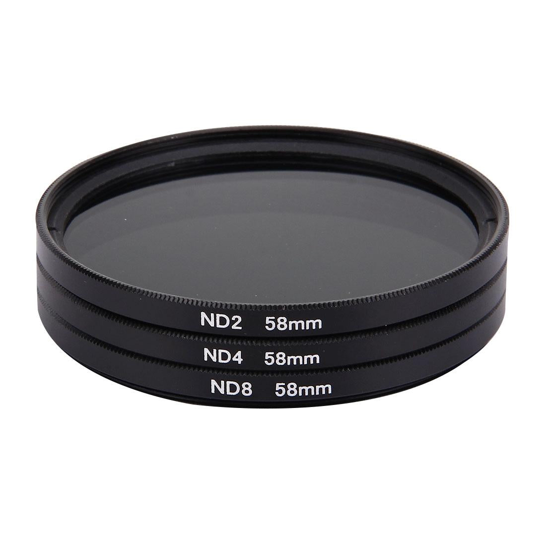 58mm Nd Filter Kit for Gopro Xiaomi Yi and Sjcam Action Cameras