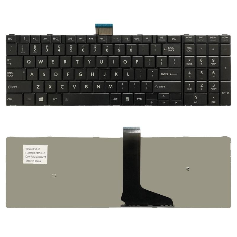 Keyboard for Toshiba Satellite C50 / C55 Series - us Version