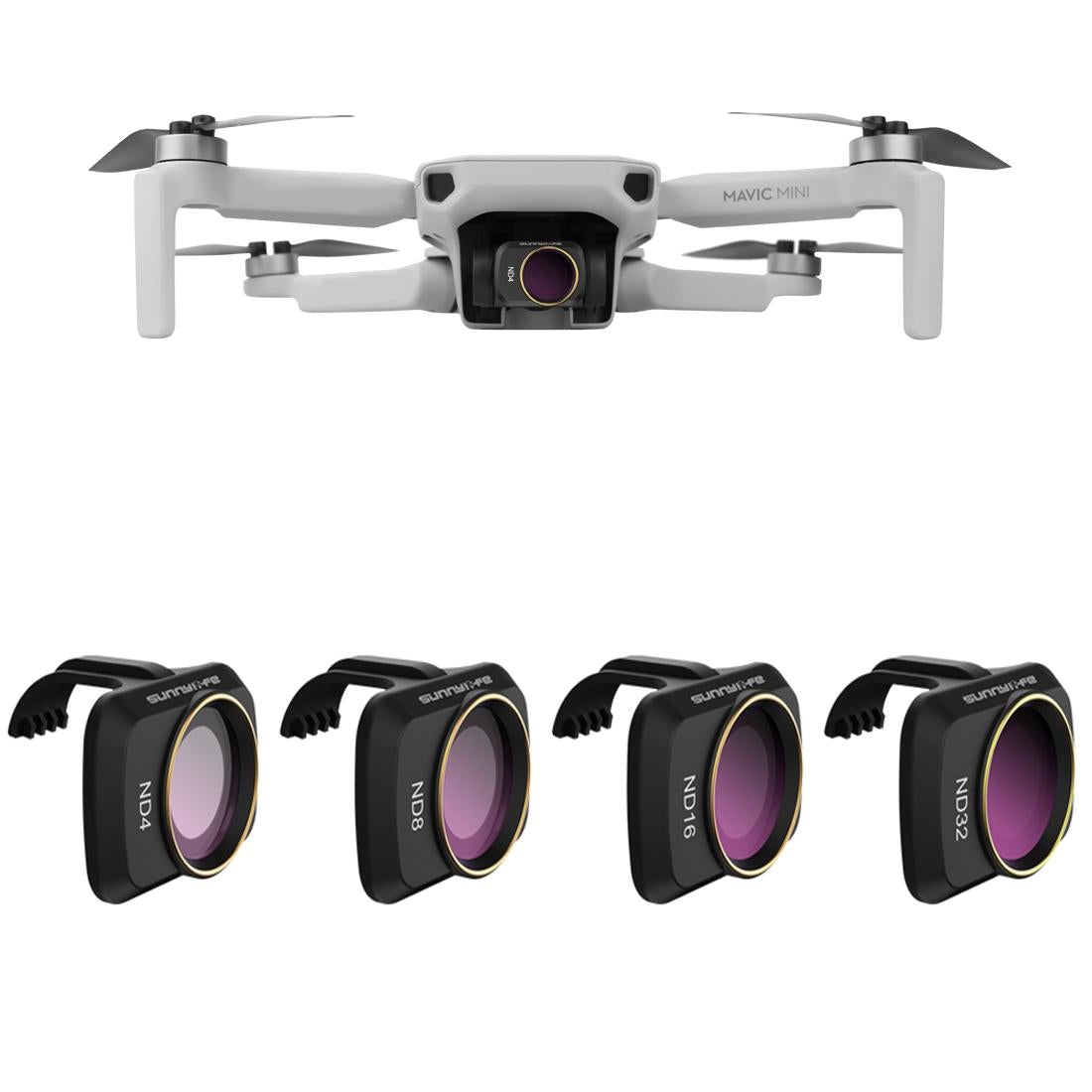 4-in-1 Drone Lens Filter for Dji Mavic Mini / Mini 2 - Mm Fi9256