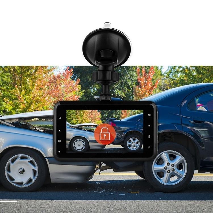 Hd Night Vision Car Dvr with Usb Hidden Recorder and Reversing Video Monitor