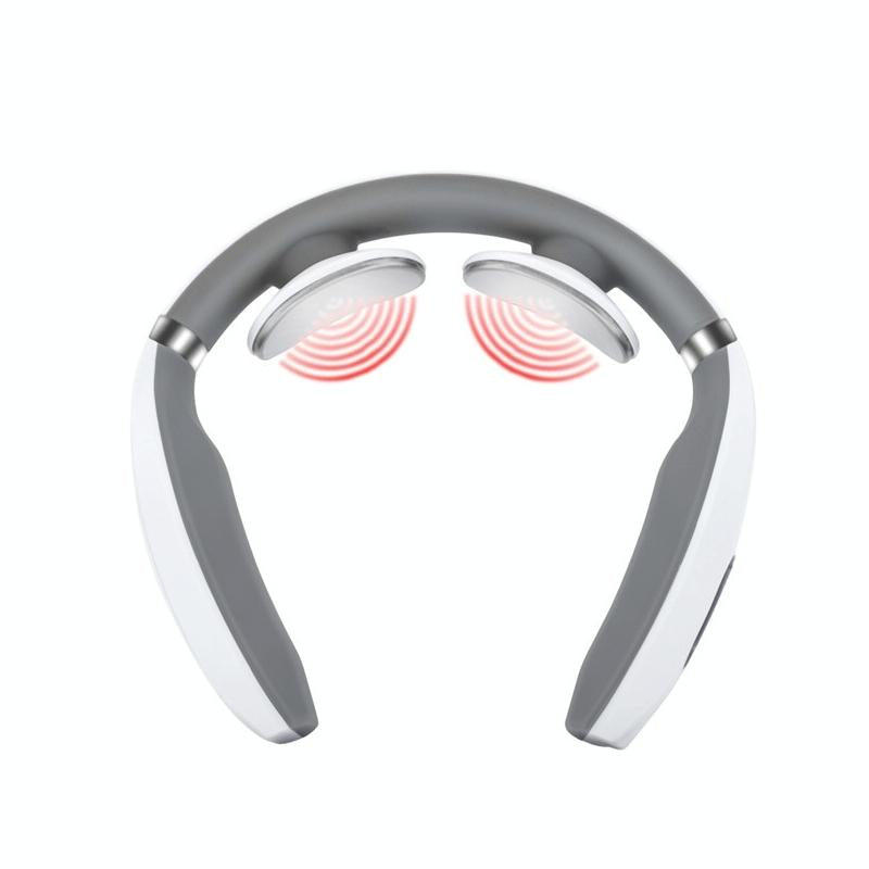 Intelligent Cervical Massager Electromagnetic Vibration Red