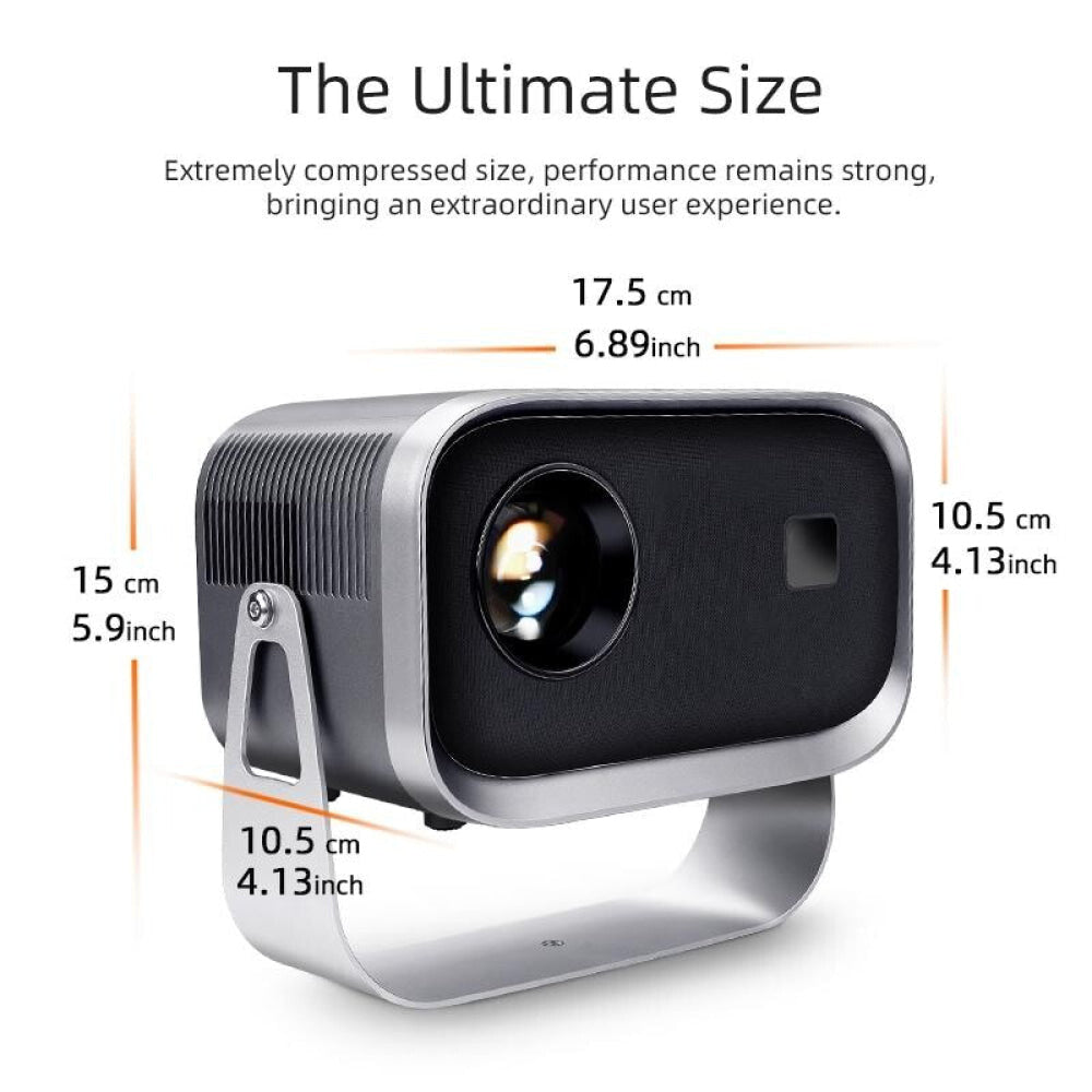 360 Degree Rotating Mini Android Projector - 150 Lumens 1280X720P