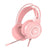 2-Pack G58 Gaming Headset W / Mic 2M Cable Pink Colourful 3.5Mm