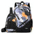 Lightweight 2-in-1 Backpack and Chest Bag for Men - Blue Football - Blue Football