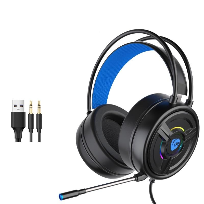 Psh-200 Wired Gaming Headset With Mic Black