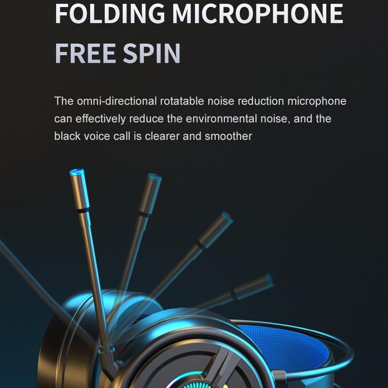 Psh-200 Wired Gaming Headset With Mic Black