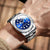 Waterproof Luminous Sports Watch with Metal Gear - 30m
