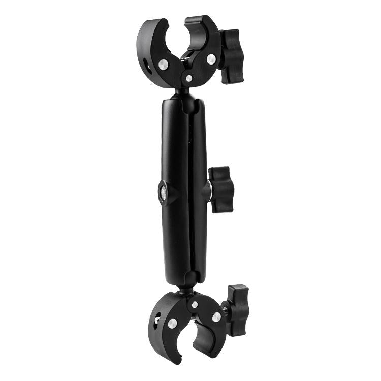 18cm Dual Head Motorcycle Handlebar Mount - 28Cm