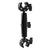 18cm Dual Head Motorcycle Handlebar Mount - 28Cm