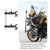 18cm Dual Head Motorcycle Handlebar Mount - 28Cm