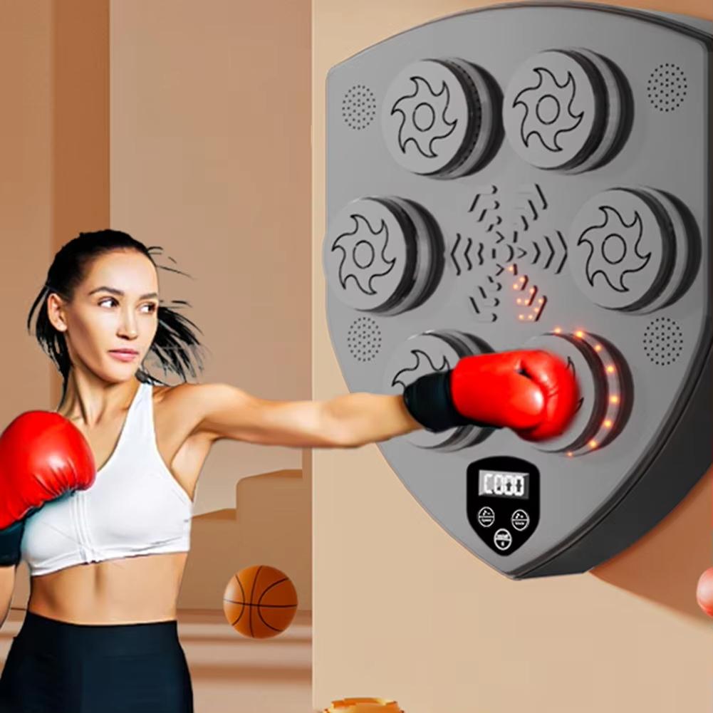 Target Boxing Machine For Smart Sandbag Training - Boxing Target + Adult Gloves