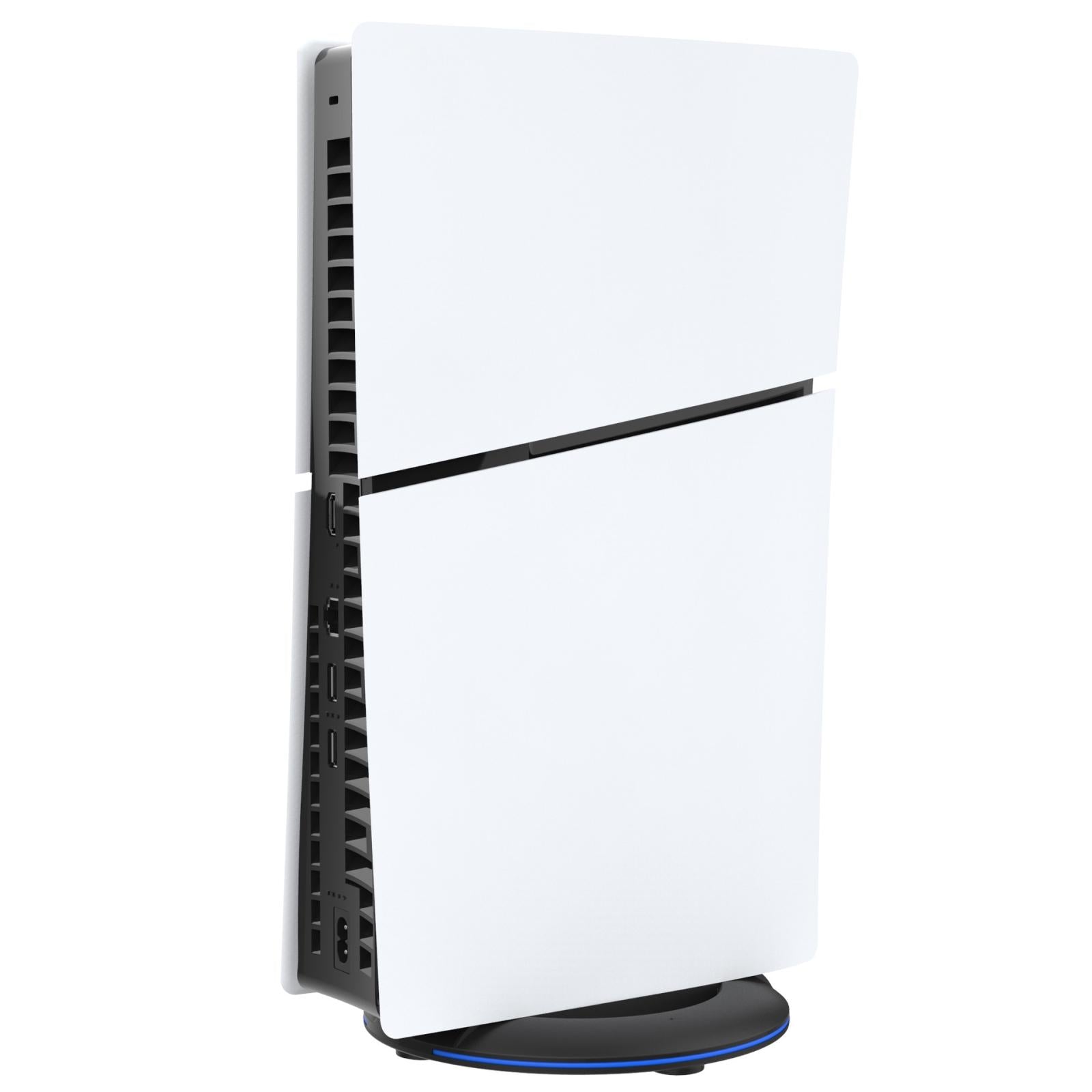 Universal Vertical Cooling Base For Sony Ps5 Slim - Black - Colourful White