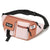 Lightweight Black Canvas Crossbody Backpack For Active Lifestyles - Orange