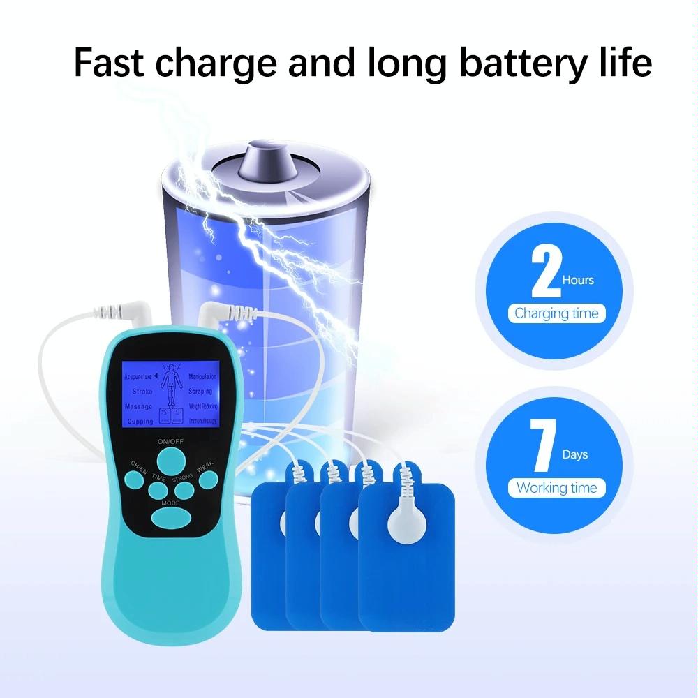 Blue Low Frequency Pulse Meridian Massage Instrument - Blue Standard