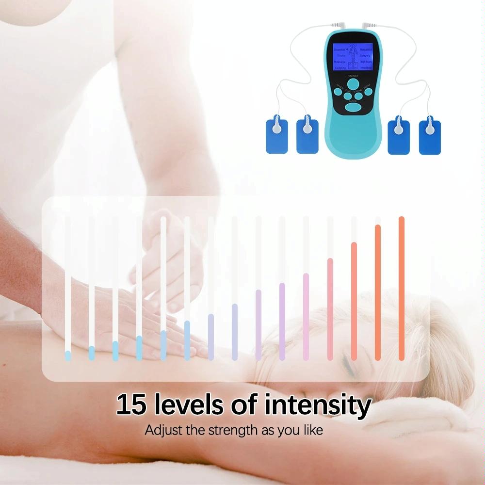 Blue Low Frequency Pulse Meridian Massage Instrument - Blue Standard