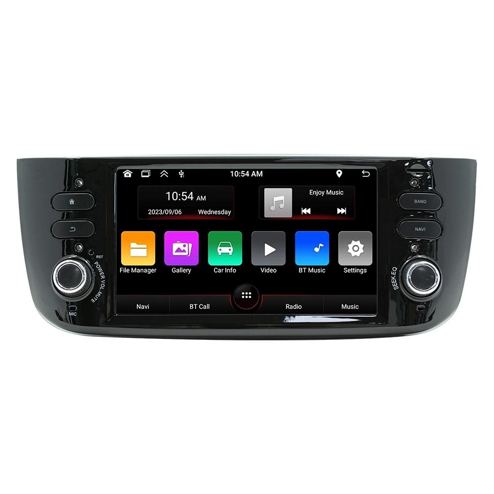 Android Navigation Bluetooth Fm Radio For Fiat Linea Punto Evo 2012-2015 1 + 32G Memory - 2 + 64G