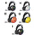 Psh-100 Gaming Earphones With Mic 3.5Mm Orange
