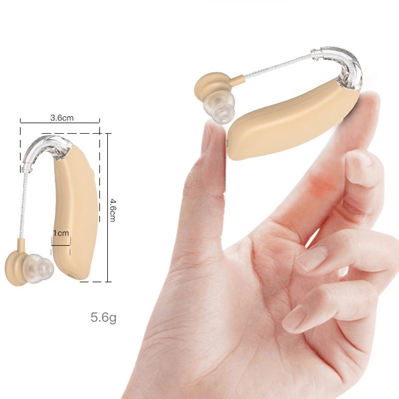 Rechargeable Hearing Aid Amplifier No Bluetooth Blue