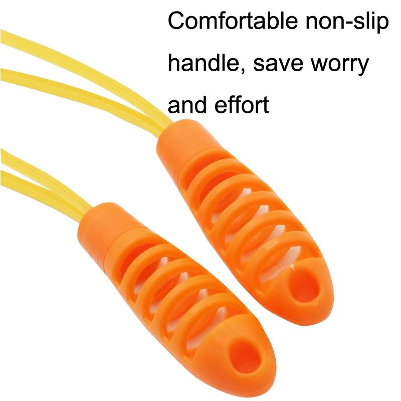 3-Wheel Manual Back Massager Yellow